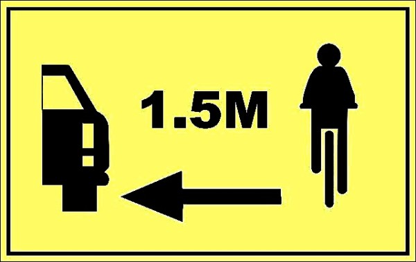 Recuerda siempre respetar la distancia mínina de seguridad de 1.5 metros